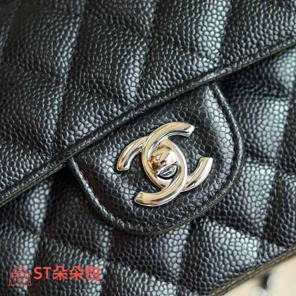 高仿香奈兒/Chanel Classic Flap經典黑色翻蓋鏈條包：圖片 3
