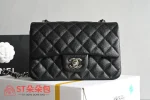 高仿香奈兒/Chanel Classic Flap 黑色鏈條錢包包：圖片 2