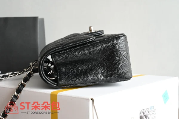 高仿香奈兒/Chanel Classic Flap 黑色鏈條錢包包：圖片 5