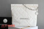 高仿香奈兒/Chanel 22 白色 垃圾袋：圖片 2