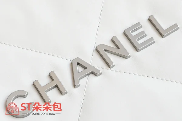 高仿香奈兒/Chanel 22 白色 垃圾袋：圖片 6