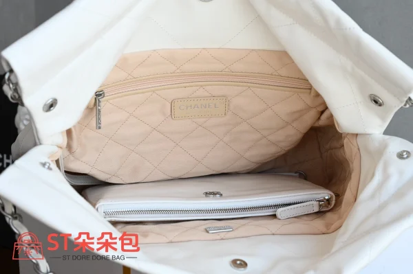 高仿香奈兒/Chanel 22 白色 垃圾袋：圖片 10