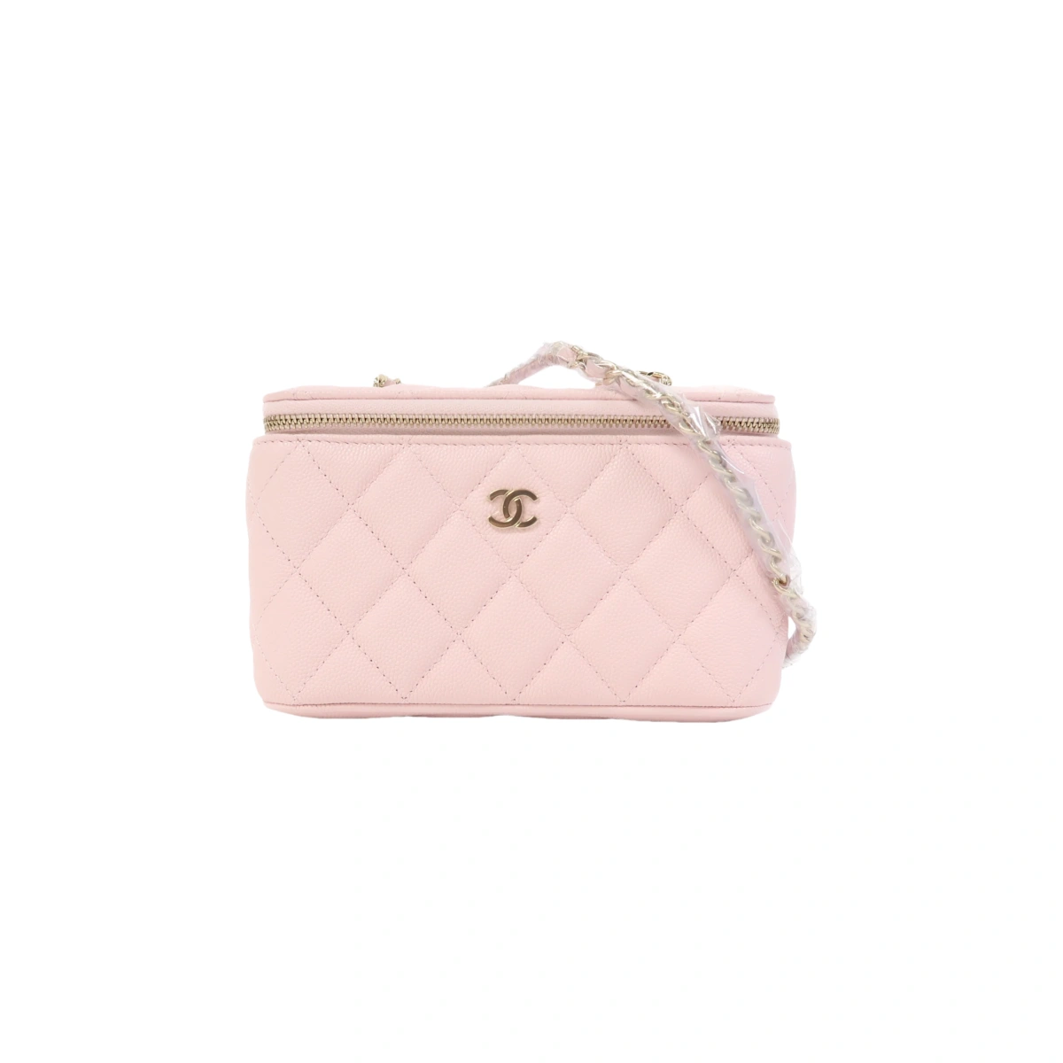 高仿香奈兒/Chanel 22A方盒子包粉色 1 高仿香奈兒/Chanel 22A方盒子包粉色