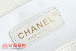 高仿香奈兒/Chanel Coco Backpack經典菱格紋白色雙肩包：圖片 9
