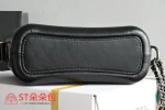 高仿香奈兒/Chanel Gabrielle流浪包 藍黑拼色單肩斜挎包：圖片 4