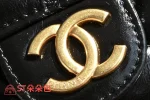 高仿香奈兒/Chanel Classic Flap菱格紋翻蓋鏈條黑色單肩包：圖片 7