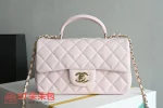高仿香奈兒/Chanel Classic Flap系列 Mini手袋 粉色：圖片 2