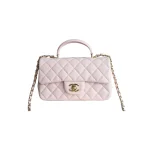高仿香奈兒/Chanel Classic Flap系列 Mini手袋 粉色