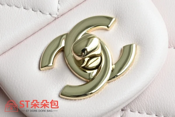 高仿香奈兒/Chanel Classic Flap系列 Mini手袋 粉色：圖片 7