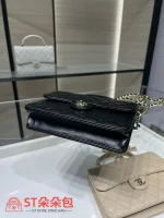 高仿香奈兒/Chanel Coco Handle 黑色手提肩背包：圖片 5
