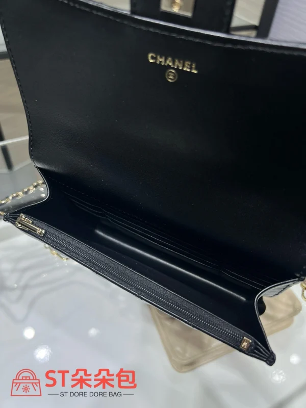 高仿香奈兒/Chanel Coco Handle 黑色手提肩背包：圖片 9