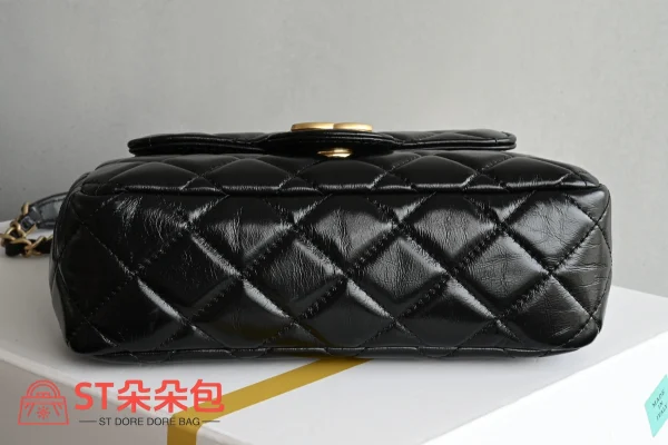 高仿香奈兒/Chanel Classic Flap 經典迷你 flap 小包 黑色：圖片 4