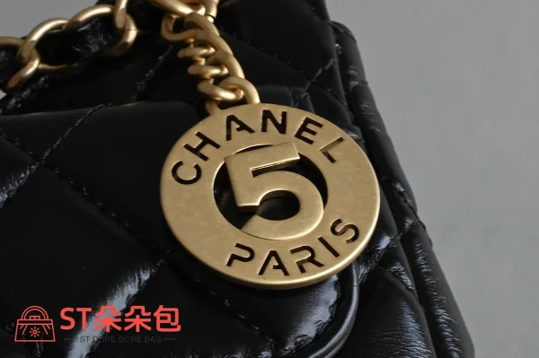 高仿香奈兒/Chanel Classic Flap 經典迷你 flap 小包 黑色：圖片 7