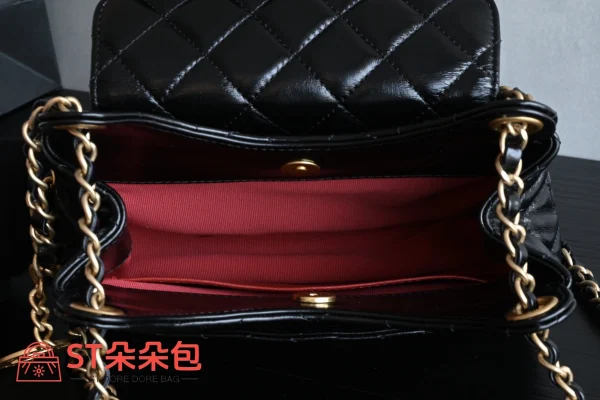 高仿香奈兒/Chanel Classic Flap 經典迷你 flap 小包 黑色：圖片 10
