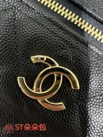 高仿香奈兒/Chanel Vanity Case化妝箱包 黑色：圖片 6