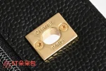 高仿香奈兒/Chanel WOC 菱格紋鏈條錢包 黑色：圖片 8