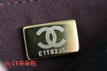高仿香奈兒/Chanel WOC 菱格紋鏈條錢包 黑色：圖片 9