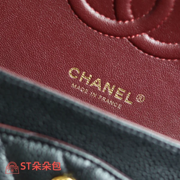 高仿香奈兒/Chanel Classic Flap 中號黑色肩背包：圖片 9