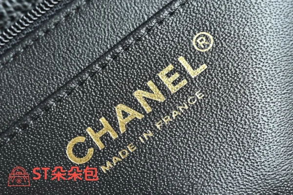 高仿香奈兒/Chanel Classic Flap 菱格紋翻蓋鏈條包 小型款 黑色：圖片 9