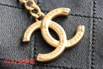 高仿香奈兒/Chanel Hobo系列 黑色菱格紋單肩包：圖片 6