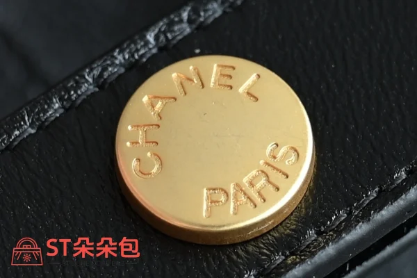 高仿香奈兒/Chanel Hobo系列 黑色菱格紋單肩包：圖片 7