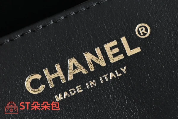 高仿香奈兒/Chanel Hobo系列 黑色菱格紋單肩包：圖片 10