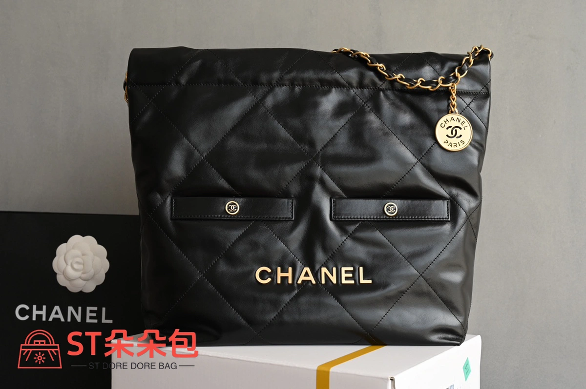 高仿香奈兒/Chanel 24B 黑色 垃圾袋 2 高仿香奈兒/Chanel 24B 黑色 垃圾袋