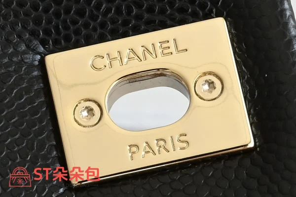 高仿香奈兒/Chanel Classic系列 黑色雙肩包：圖片 7
