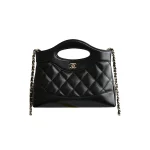 高仿香奈兒/Chanel Coco Top Handle Small 黑色小號經典手提包