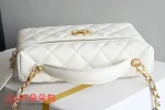 高仿香奈兒/Chanel Vanity Case 迷你化妝包 白色：圖片 6