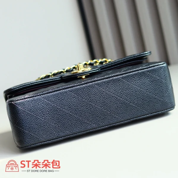 高仿香奈兒/Chanel Classic Flap黑色WOC肩背包：圖片 5