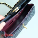 高仿香奈兒/Chanel Classic Flap黑色WOC肩背包：圖片 8