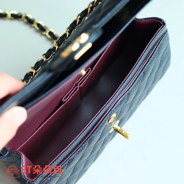 高仿香奈兒/Chanel Classic Flap黑色WOC肩背包：圖片 8