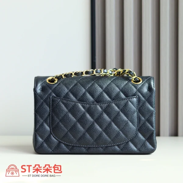 高仿香奈兒/Chanel Classic Flap黑色WOC肩背包：圖片 10