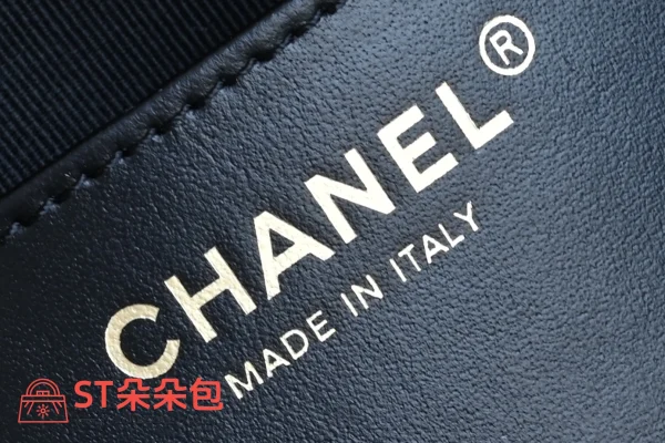 高仿香奈兒/Chanel Bucket Bag 抽繩水桶包 黑色：圖片 10