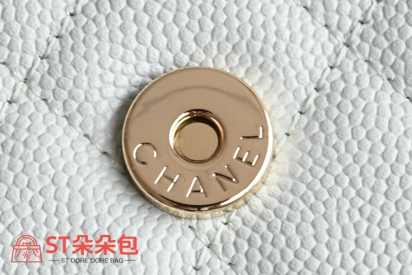 高仿香奈兒/Chanel 25S WOC鏈條包 淺藍色：圖片 8
