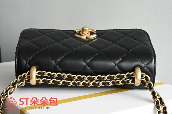 高仿香奈兒/Chanel 19系列 19 Flap Bag 黑色：圖片 6