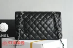 高仿香奈兒/Chanel Classic Flap 經典鏈條單肩包 黑色：圖片 3