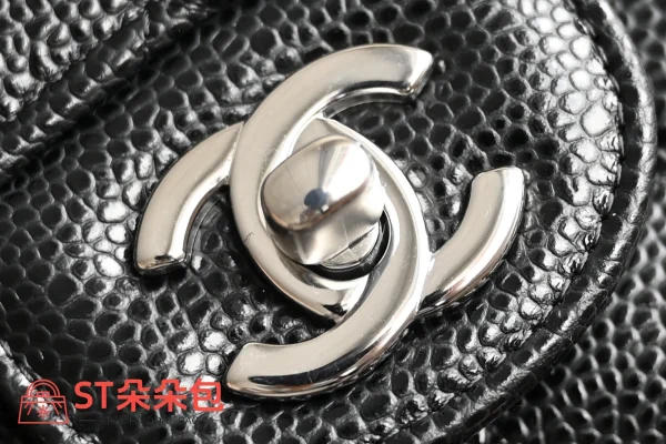 高仿香奈兒/Chanel Classic Flap 經典鏈條單肩包 黑色：圖片 7