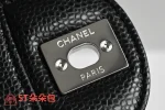 高仿香奈兒/Chanel Classic Flap 經典鏈條單肩包 黑色：圖片 8