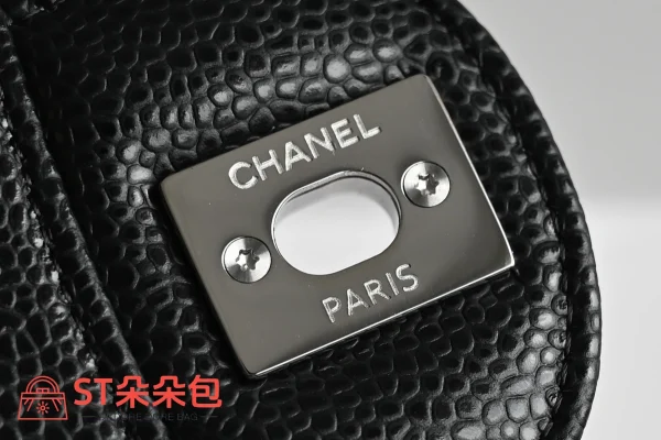 高仿香奈兒/Chanel Classic Flap 經典鏈條單肩包 黑色：圖片 8