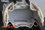 高仿香奈兒/Chanel 22系列 抽繩手袋 灰色：圖片 9