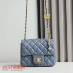 高仿香奈兒/Chanel CF金球 Mini黑金經典款：圖片 2