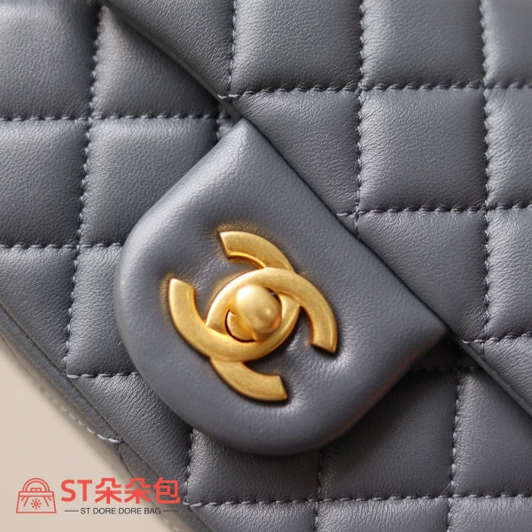 高仿香奈兒/Chanel CF金球 Mini黑金經典款：圖片 3