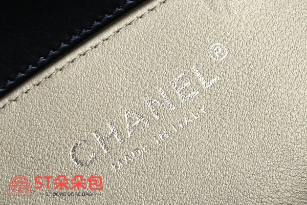 高仿香奈兒/Chanel 25s 口蓋包 黑色：圖片 9