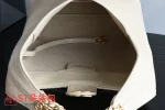 高仿香奈兒/Chanel 25P 小號嬉皮包 米白色：圖片 10