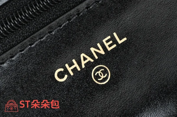 高仿香奈兒/Chanel Wallet on Chain 黑色鏈條錢包式單肩包：圖片 9