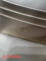 高仿香奈兒/Chanel Vanity Case 白色方形鏈條小箱子包：圖片 10