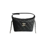 高仿香奈兒/Chanel 19系列 Small Hobo Bag 黑色