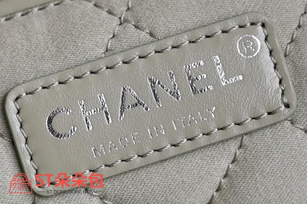 高仿香奈兒/Chanel Deauville Shopping Tote Bag 淡綠色購物托特包：圖片 9